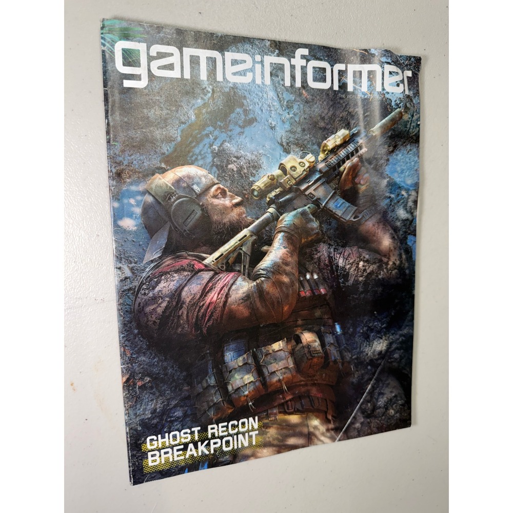 Game Informer Magazine Issue 314 Ghost Recon Breakpoint Cover Video Game‎ News